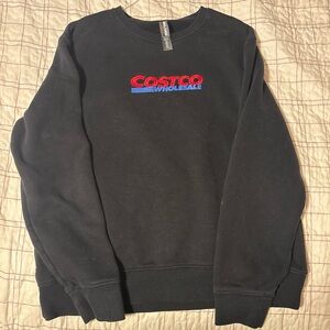 Kirkland Signature Black Crewneck Sweater